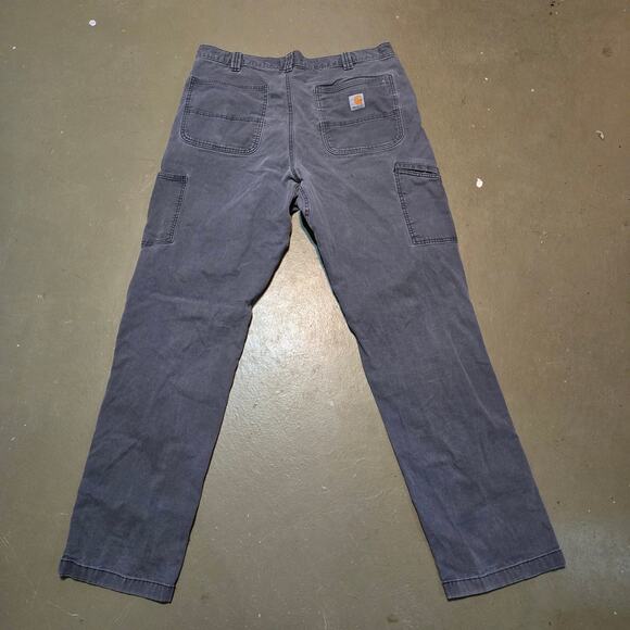 Carhartt Utility Double Knee Relaxed Fit Rugged Flex Canvas‎ Pant Size 38 - Picture 7 of 10